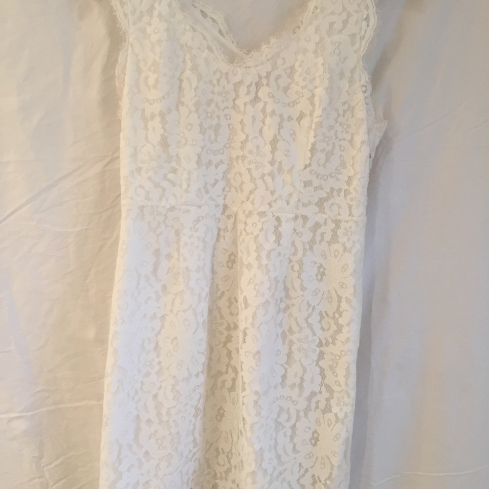 Joie Rori Lace Dress in White Size XS - Picture 4 of 7